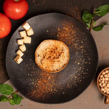 QUICHE DE MUÇARELA COM TOMATE - 2 UNIDADES