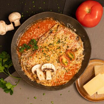 LASANHA DE COGUMELOS - 350 GRAMAS